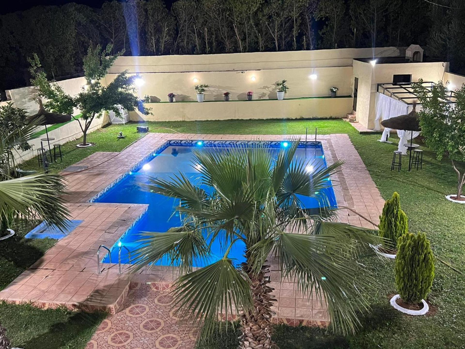 Stunning 3-Bed Villa In Fes Near Fes Sais Airport Exterior photo